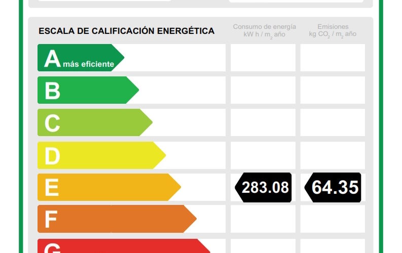 certificado de eficiencia energetica